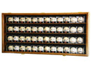 48 Baseball Acrylic Cubes Display Case Cabinet - sfDisplay.com